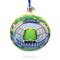LSU Tiger Stadium, Baton Rouge, Louisiana, USA Glass Ball Christmas Ornament 4 Inches